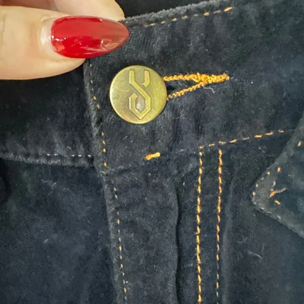 LIX Jeans Navy Velvet Jeans Size 29